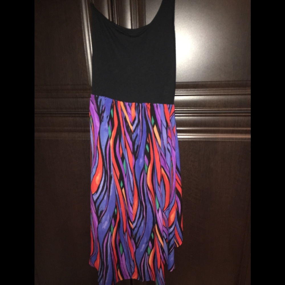Material Girl One Shoulder Dress